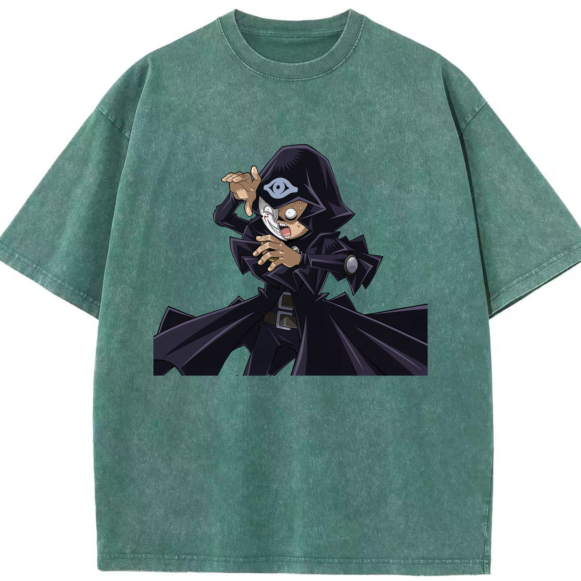 （画像用） 遊☆戯☆王 Yu-Gi-Oh! 綿100% ヴィンテージ風 半袖Tシャツ（フロントプリント）
